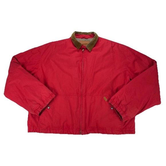 Vintage Polo Ralph Lauren Sportsman Puffer Down Jacket Size XL Leather Trim - Picture 1 of 16